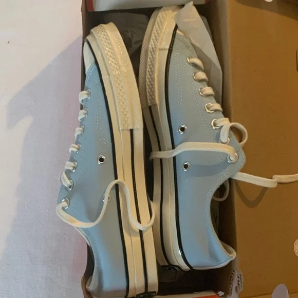 Converse All Star Chuck Taylor Pastel Green and Blue Sneakers NIB - Picture 9 of 13